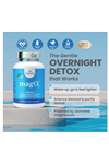 NBpure MagO7 - 90 Capsul Natural Colon Cleanse  Detox Occasional Constipation Relief, Stool Softening, Bloating for Men & Women Ozonated Magnesium Oxide.
