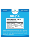 NBpure MagO7 - 90 Capsul Natural Colon Cleanse  Detox Occasional Constipation Relief, Stool Softening, Bloating for Men & Women Ozonated Magnesium Oxide.