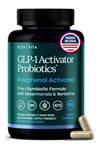 Etta Vita GLP-1 90 Veg Capsul  Weight Loss  Appetite Control for Men and Women with Akkermansia, Berberine, Inulin, EGCG, Resveratrol, Hops, Polyphenols - Supports Digestion, Hunger, Cravings, Gut Health.67.