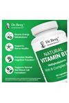 Dr. Berg Natural Vitamin B12 1000 mcg with B Complex Blend 60 Capsules.