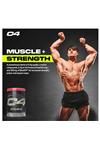 Cellucor C4 Ultimate Strength Pre Workout 20 Servis Tri-Stim Experience Caffeine+TeaCrine+Dynamine-Creatine Beta-Alanine.(Avrupa Değil.Amerikan İçeriktir)!!.62.