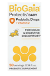 BioGaia, Protectis® Baby, Probiotic Drops with Vitamin D, 0.34 fl oz (10 ml).50 Servis.