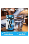 BPI Sports Nite Burn 640mg 30 Capsul Nighttime Fat Burner  Sleep Support – Keto-Friendly – Weight Loss, Relaxation, Boost Metabolism .