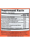NOW Foods Brain Elevate™ Featuring Ginkgo Biloba, RoseOx® and Phosphatidyl Serine, 120 Veg Capsules.
