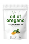 Micro Ingredients  Oil of Oregano 300 Softgels Black Seed Oil 4X Strength.Abd Menşei.