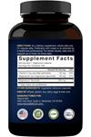 Naturebell Pure Magnesium Glycinate 500mg 240 Veggie Capsules with Fat Soluble Vitamin C, Veggie Capsules – 3rd Party Tested.USA.43.
