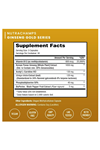 NutraChamps Korean Red Panax Ginseng +Ginkgo  90 Capsul Extra Strength Ginsenosides for Energy, Focus, Performance, Vitality  Immune Support  Korean Red Ginseng Root Extract (Premium Gold).