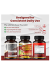 VEGATOT GlucoSavior Berberine 150 Capsul Ceylon Cinnamon, Bitter Melon, Gymnema - Immune, Heart Health  Gastrointestinal Function.