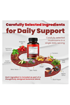 VEGATOT GlucoSavior Berberine 150 Capsul Ceylon Cinnamon, Bitter Melon, Gymnema - Immune, Heart Health  Gastrointestinal Function.