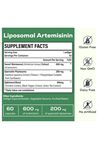 Osasuna Liposomal Artemisinin 900mg 60 Softgels Maximum Absorption, Sweet Wormwood Extract(Artemisia Annua) with Quercetin Phytosome.