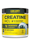 CON-CRET Creatine HCl Powder Muscle, Cognitive, Cellular Energy Support  No Bloating or Cramps  USA Made & NSF Certified  Unflavored (100 Serving).54.