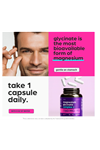THİNBİ Magnesium Chelated  Glycinate 1160mg + Aloe Vera, D3  K2 Complex 90 Capsules - High Absorption.