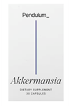 Pendulum Akkermansia Probiotic with Prebiotic Fiber - Increases GLP-1 Production, Delayed Release, Third-Party Tested, 100M AFU Live Strain for Gut Health 30 Capsul. Mde ın Usa.92.