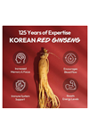 JUNG KWAN JANG Korean Red Ginseng Extract Men  Women Natural Energy Immune 30 Veg Softgel.