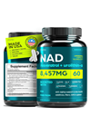 THİNBİ NAD  8457 mg Extra Strength, Green Tea + Astaxanthin for Women & Men, Resveratrol, CoQ10, Alpha Lipoic Acid – Energy Antı-Agıng,Cell Regeneration  60 Capsul.Abd Menşei.67.