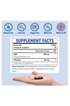 Genogna Liposomal GABA with L-Theanine Supplement 1200mg - High Bioavailable, 60 Capsul.