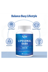 Genogna Liposomal GABA with L-Theanine Supplement 1200mg - High Bioavailable, 60 Capsul.