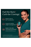 Etta Vita Keto Burn  GLP-1 Weight Loss Appetite Suppressant,Metabolic Health BHB Raspberry Ketones, Apple Cider Vinegar, Berberine HCL 60 Vegie Capsules.Made ın Usa.