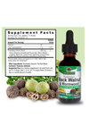 Nature's Answer Black Walnut  Wormwood Fluid Extract Alcohol-Free, 1 fl oz (30 ml).