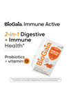 BioGaia Immune Active Kids  Probiotic + Vitamin D  Ages 3+ Allergen Dairy Soy Gluten Free By Pediatricians  60 Day Supply  Orange Flavored Chewable.
