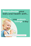 BioGaia Prodentis Kids Dental Probiotics for Teeth Gut Health Probiotics  30 Apple-Flavored Lozenges.