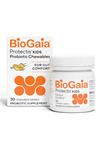 BioGaia Protectis Kids Probiotic for Ages 3+  Promotes Regularity Dairy Soy  Gluten Free 30 Chewable Tablets.