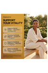 Clean Nutra Organic Maca Root 60 ML  Asvaganda, Fenugreek, Beet Root and L-Arginine Multi vitamin  Women and Men.