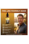 Clean Nutra Organic Maca Root 60 ML  Asvaganda, Fenugreek, Beet Root and L-Arginine Multi vitamin  Women and Men.