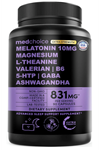 MEDCHOICE ÖSG ÖZEL SPORCU GIDALARI Extra Strength 10mg 90 Capsul-Magnezium-Asvaganda-Chamomile Extract-L-Theanine -Valerian Root.