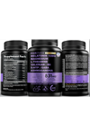 MEDCHOICE  Extra Strength 10mg 90 Capsul-Magnezium-Asvaganda-Chamomile Extract-L-Theanine -Valerian Root.