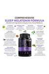 MEDCHOICE  Extra Strength 10mg 90 Capsul-Magnezium-Asvaganda-Chamomile Extract-L-Theanine -Valerian Root.