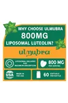 Ulmubra Liposomal Luteolin 800 MG 60 Softgels.