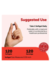 Micro Ingredients Astaxanthin 12mg with MCT Oil, 120 Softgels.