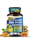 Vegatot Sea Moss 1410mg Daily Wellness Support 150 Capsules.