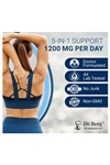 Dr. Berg Berberine 5-in-1 Formula, 60 Capsules – 1200 mg.Made ın Usa.