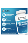 Dr. Berg Electrolyte Capsules 160 Vegetable Capsules.Made ın Usa.