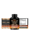 NUTRAHARMONY  Vitamin D3 K2 - Vitamin D3 10000 iu & K2 as MK-7 120 mcg Complex - 120 Capsul.